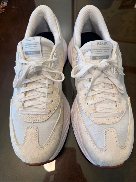 Kizik Other - Kizik Monaco Men's White Lace-Up Sneakers
